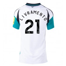 Newcastle United Tino Livramento #21 Bortatröja Dam 2024-25 Korta ärmar